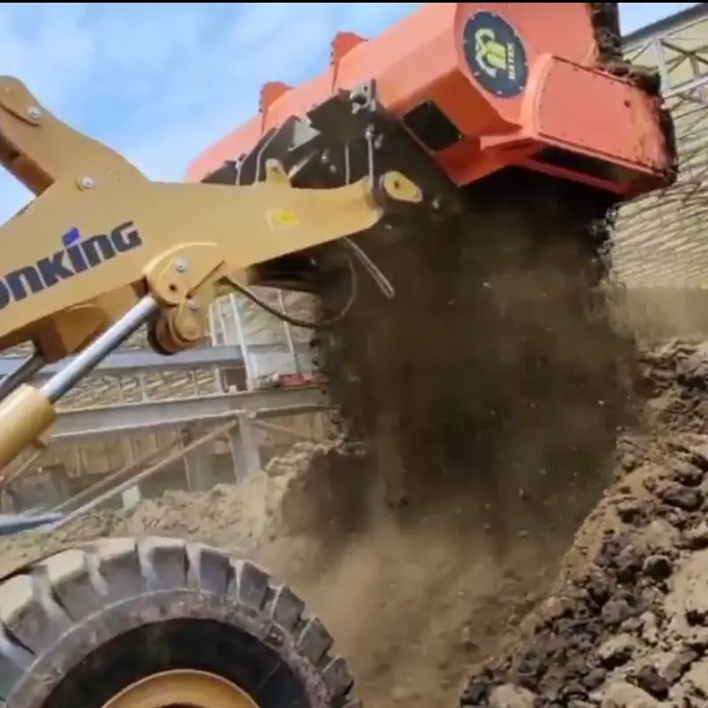 screening bucket aerating and composting manufacturer