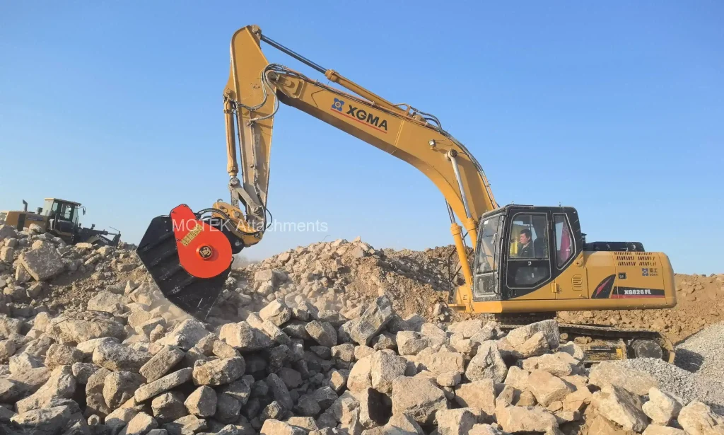 Usine de concassage de bukcet