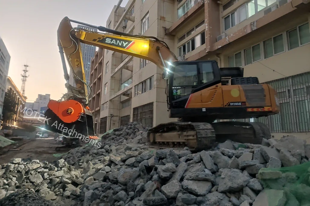 Fabricante de caçambas trituradoras MOTEK