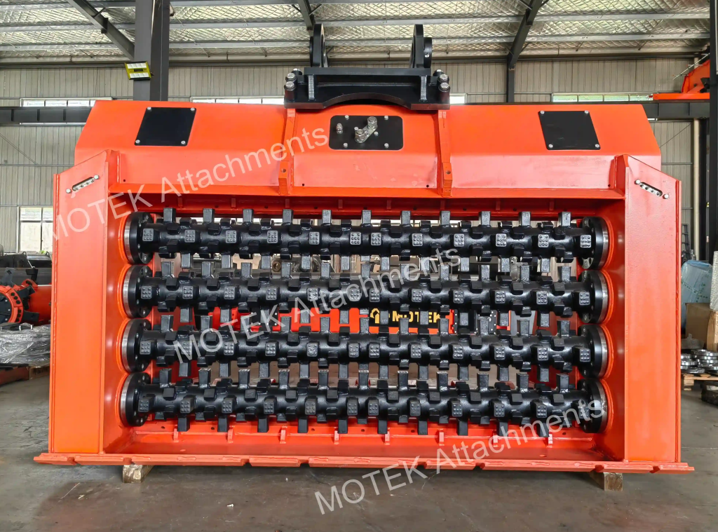 MOTEK 4-shaft screening bucket manufacturer