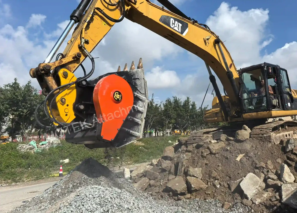 MOTEK crusher bucket crushing stones manufacturer