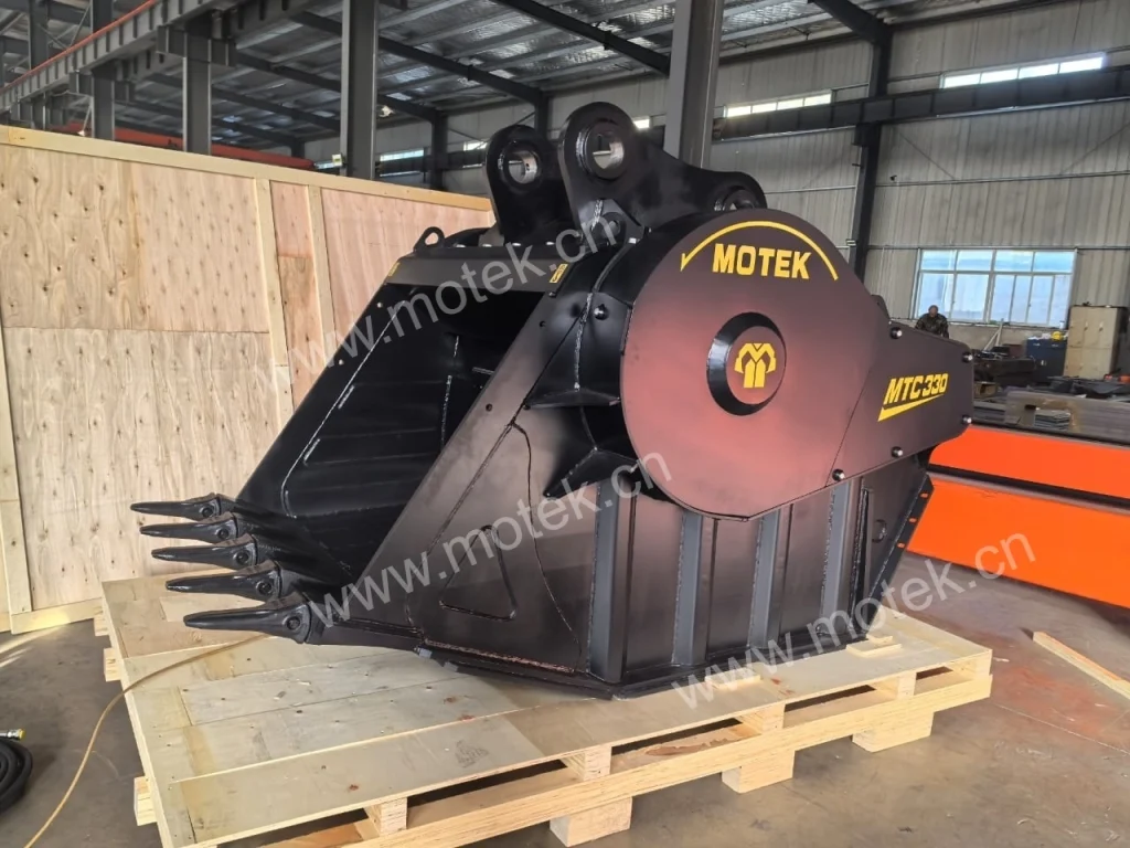 Fabricante de caçambas trituradoras MOTEK